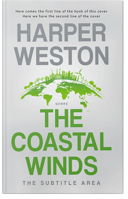 Front view of Premade Science & Nature Book Cover - Iron