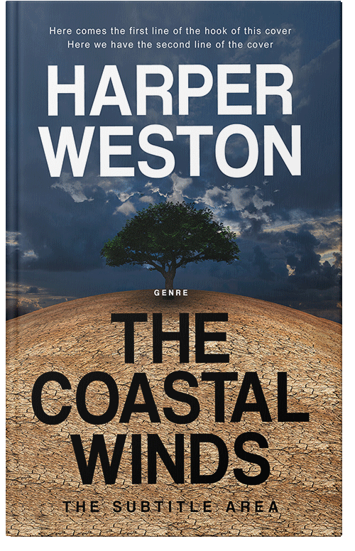 Front view of Premade Environment & Ecology Book Cover - Ebony Clay