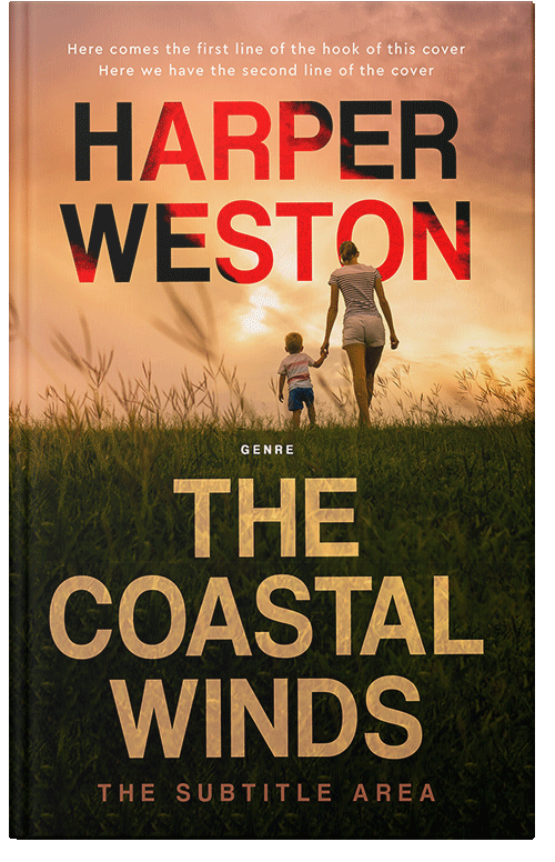 Front view of Premade Family & Parenting Book Cover - Pine Tree