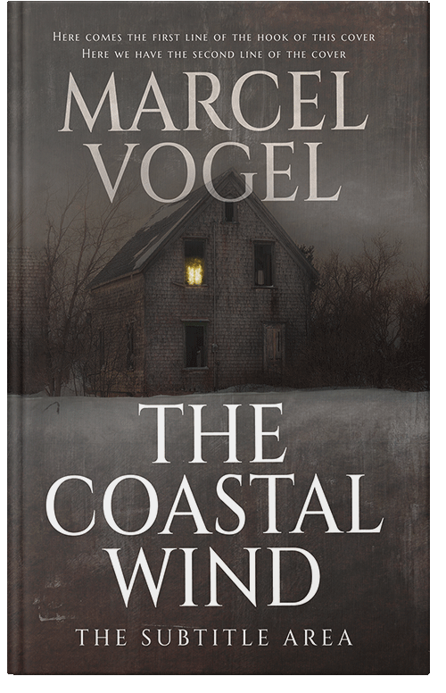 Front view of Premade Mystery & Thriller & Suspense Book Cover - Merlin