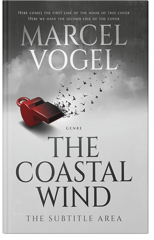 Front view of Premade Mystery & Thriller & Suspense Book Cover - Dune