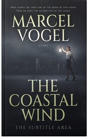 Premade Book Cover Shark