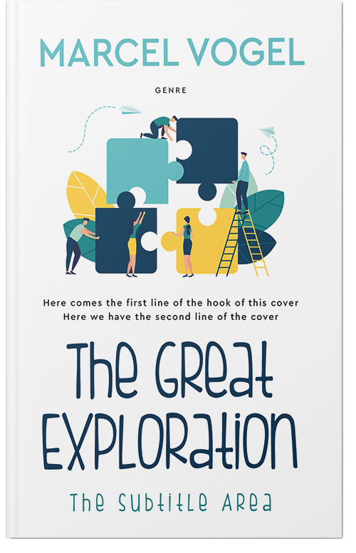 Front view of Premade Self-Improvement & Self-Help Book Cover - Sidecar