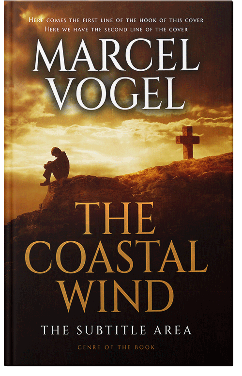 Front view of Premade Historical Book Cover - Wood Bark