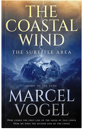 Pre Made Book Cover Ebony Clay