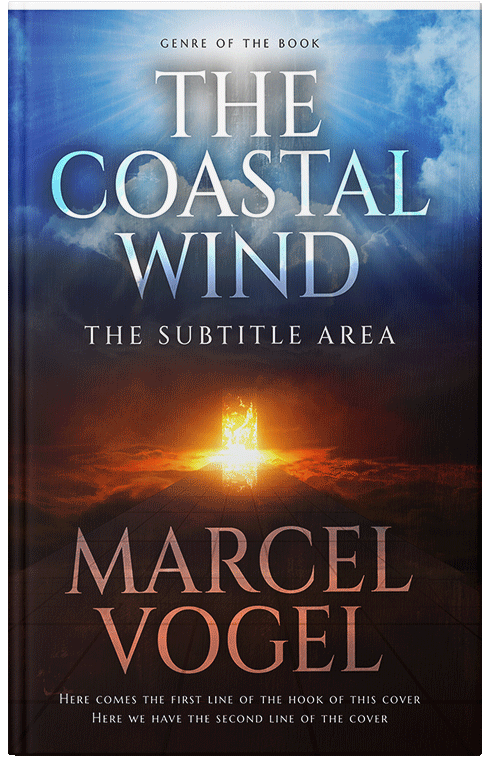 Front view of Premade Apocalyptica Book Cover - Indian Khaki