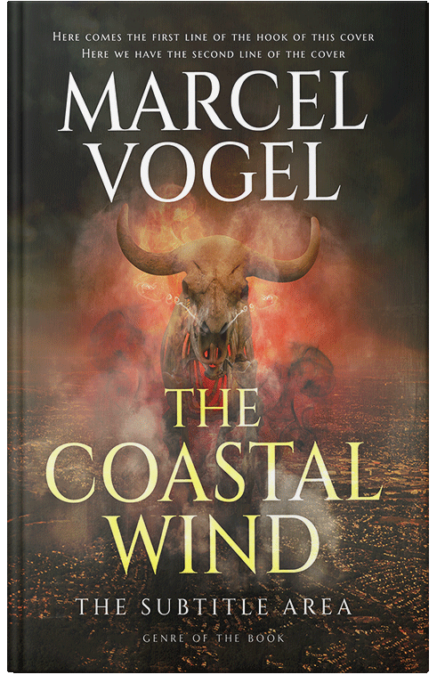 Front view of Premade Apocalyptica Book Cover - Birch