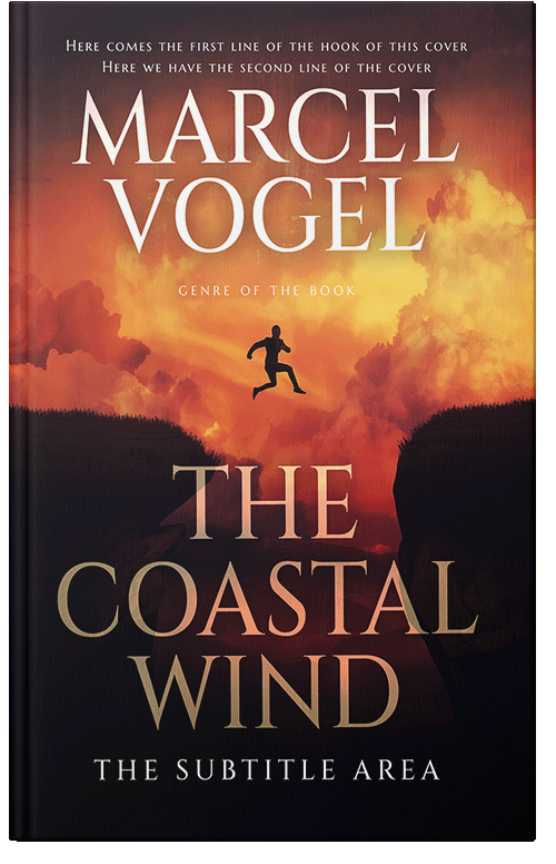 Front view of Premade Business Book Cover - Tamarind