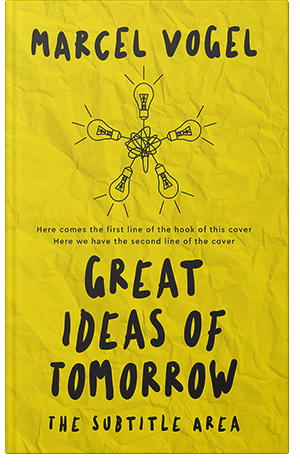 Premade Book Cover Corn