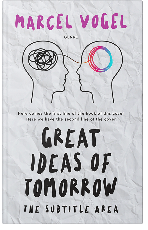 Front view of Premade Health & Mind & Body Book Cover - Athens Gray