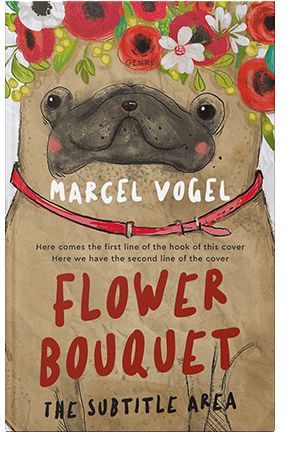 Pre Made Book Cover Teak