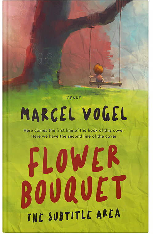 Front view of Premade Teen & Young Adult Book Cover - Earls Green