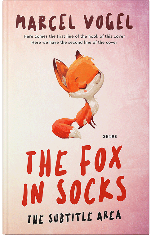 Front view of Premade Teen & Young Adult Book Cover - Linen