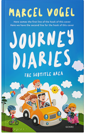 Premade Book Cover Cerulean