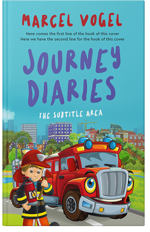 Front view of Premade Children's Book Cover - Shakespeare