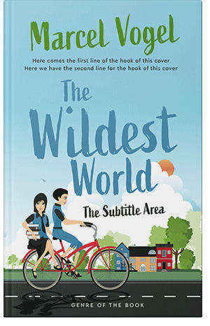 Premade Book Cover Morning Glory