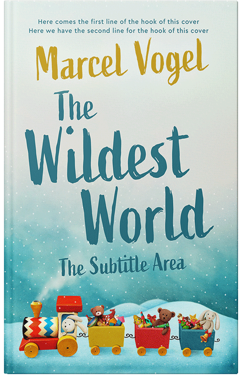 Front view of Premade Children's Book Cover - Astral