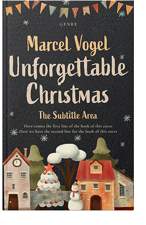 Pre Made Book Cover Cameo