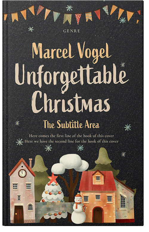 Front view of Premade Children's Book Cover - Cameo