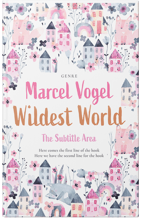 Front view of Premade Children's Book Cover - Prim