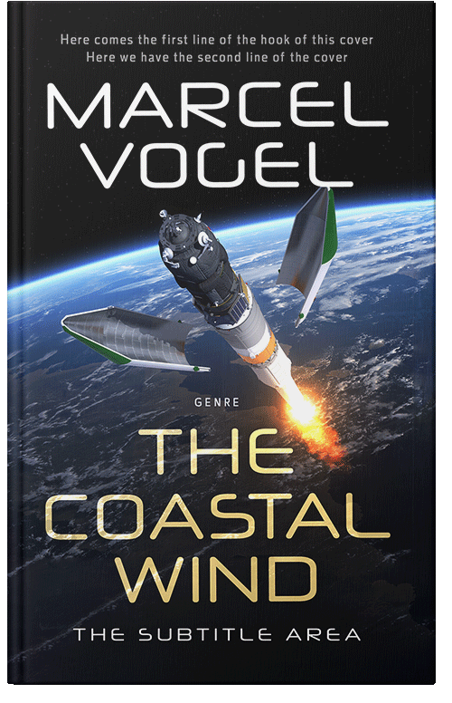 Front view of Premade Science Fiction Book Cover - Woodsmoke