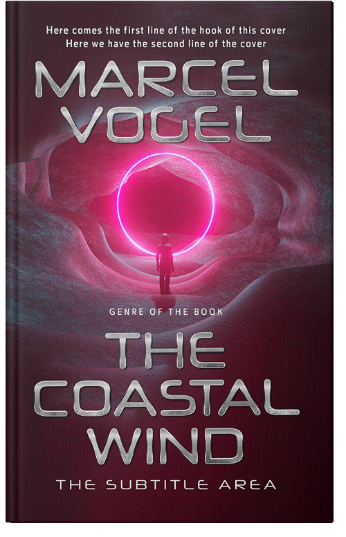 Front view of Premade Science Fiction Book Cover - Cocoa Bean