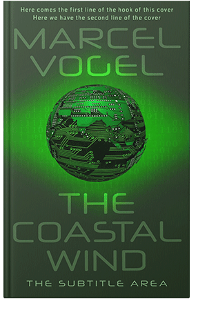 Pre Made Book Cover Green Kelp