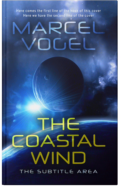 Front view of Premade Science Fiction Book Cover - Blue Zodiac