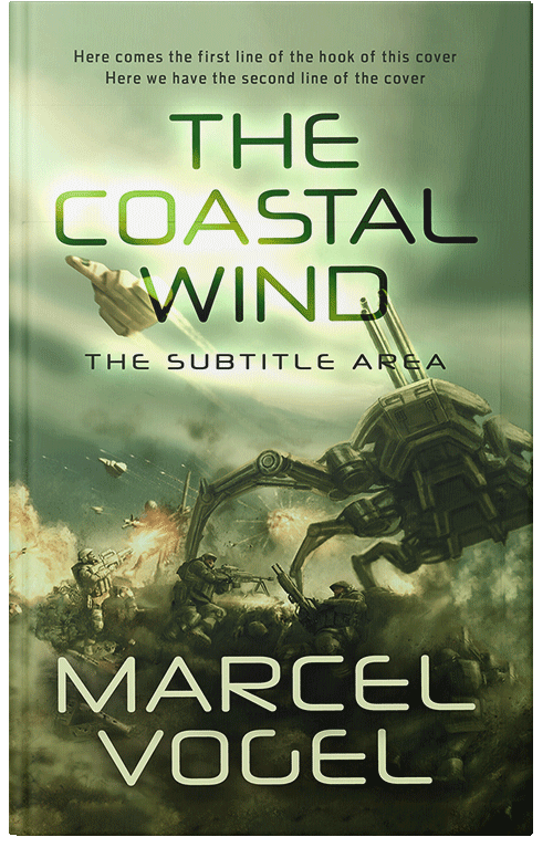 Front view of Premade Science Fiction Book Cover - Woodland