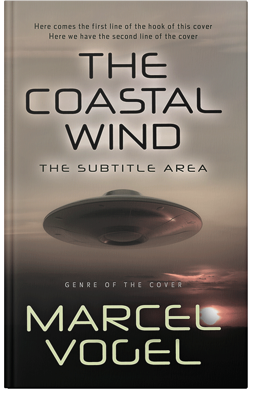 Front view of Premade Science Fiction Book Cover - Bronco