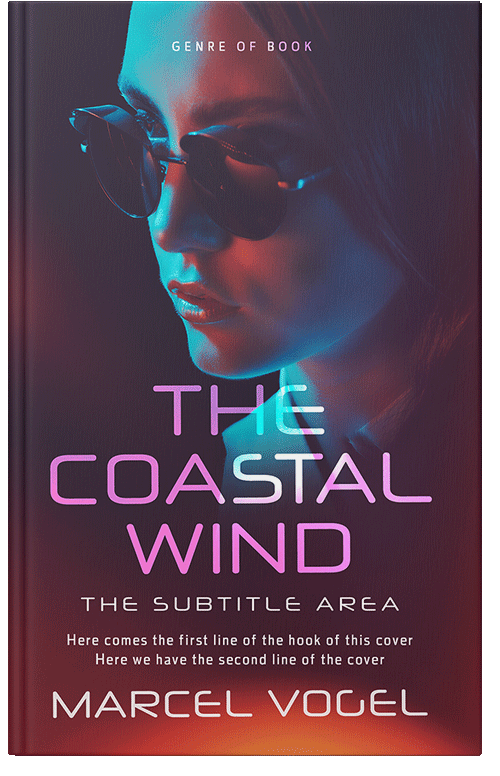 Front view of Premade Mystery & Thriller & Suspense Book Cover - Livid Brown