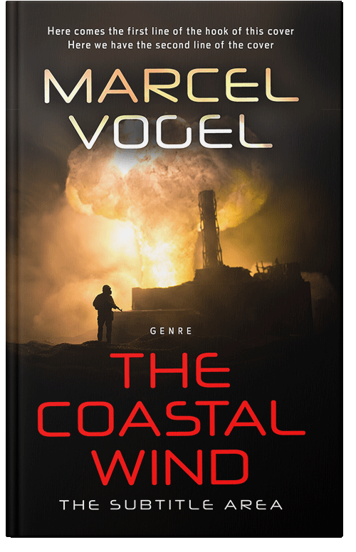 Front view of Premade Apocalyptica Book Cover - Porsche