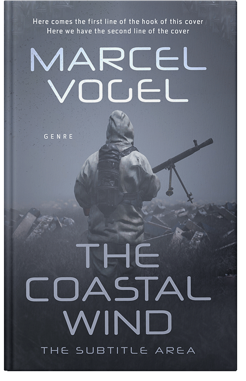 Front view of Premade Apocalyptica Book Cover - Trout