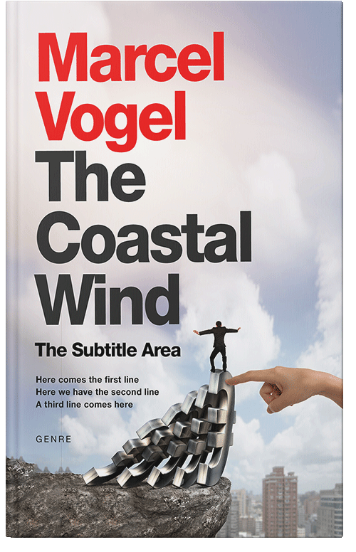 Front view of Premade Business Book Cover - Bon Jour