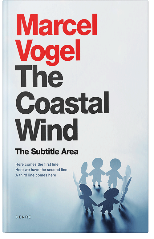 Front view of Premade Family & Parenting Book Cover - Oxford Blue