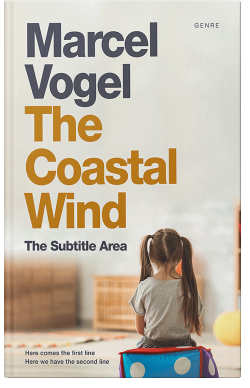 Front view of Premade Family & Parenting Book Cover - Satin Linen