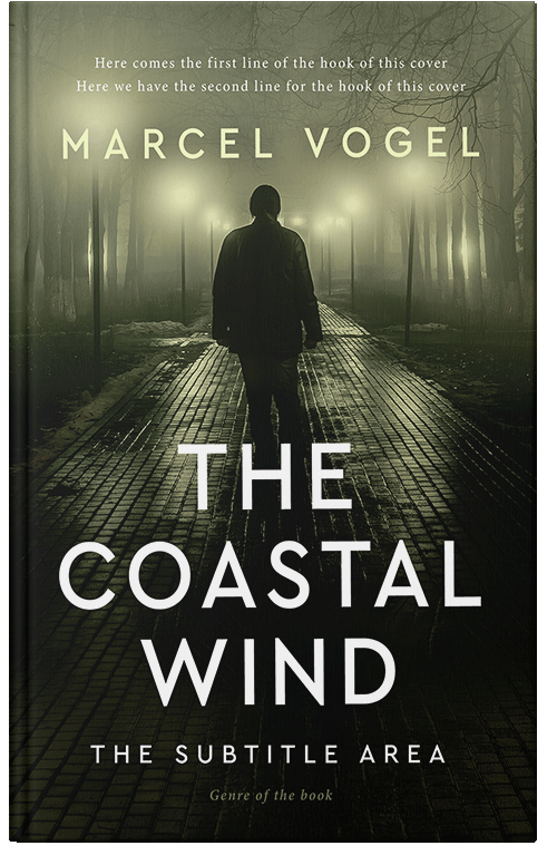 Front view of Premade Mystery & Thriller & Suspense Book Cover - Marshland