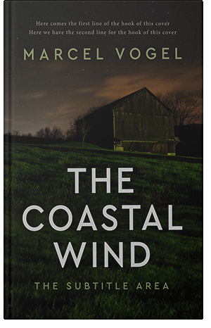 Premade Book Cover Hunter Green