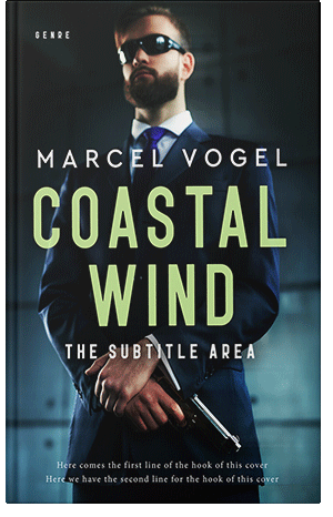 Premade Book Cover Thistle Green