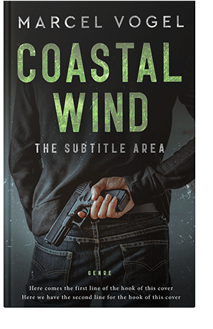 Pre Made Book Cover Cod Gray