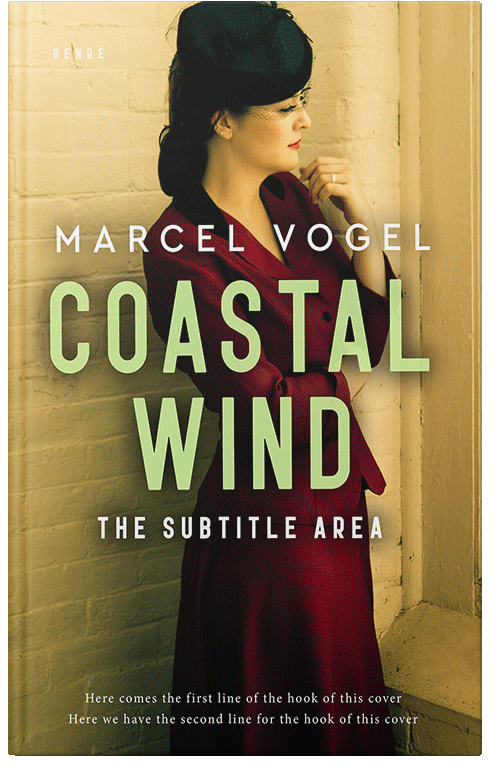 Front view of Premade Historical Book Cover - Laser