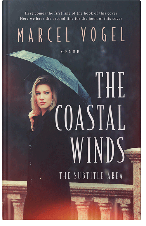 Front view of Premade Romance Book Cover - Baltic Sea