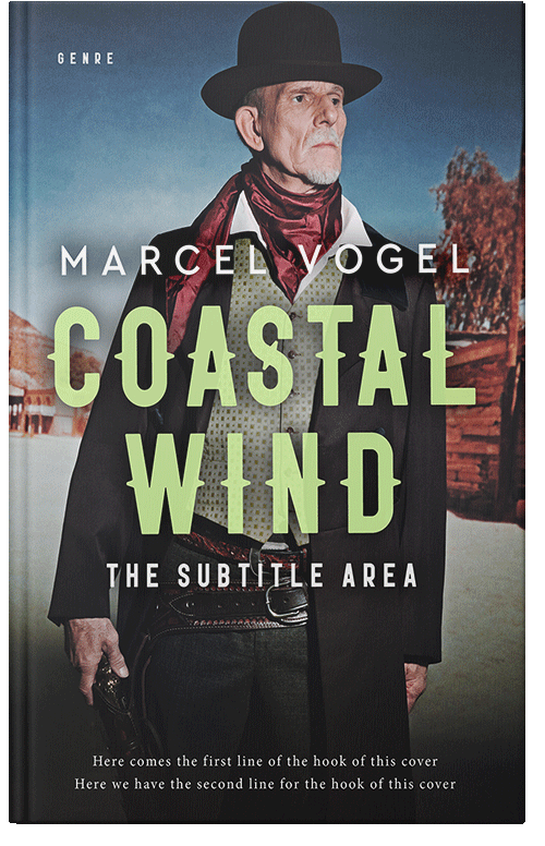 Front view of Premade Historical Book Cover - Thistle Green