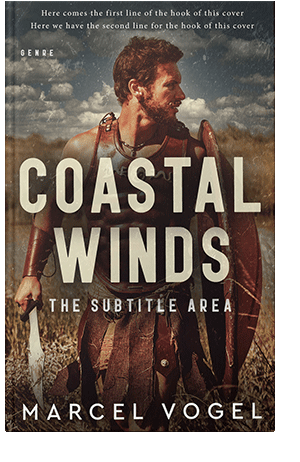 Pre Made Book Cover English Walnut