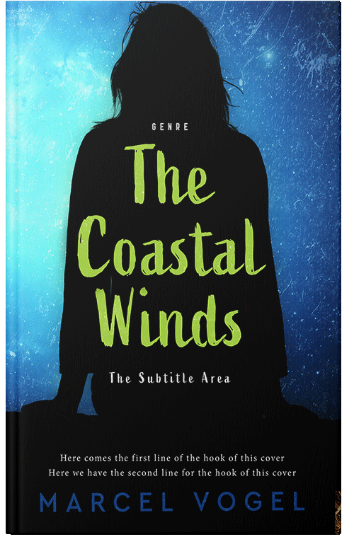 Front view of Premade Teen & Young Adult Book Cover - Granny Smith Apple