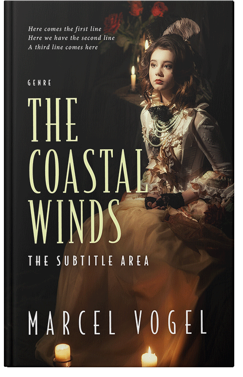 Front view of Premade Historical Book Cover - Sorrell Brown