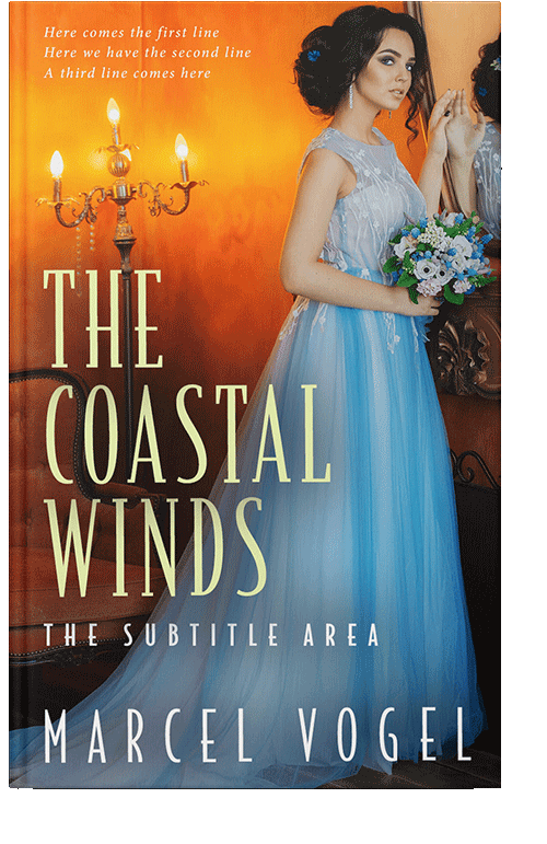 Front view of Bali Hai #24253 - Premade Romance Book Cover