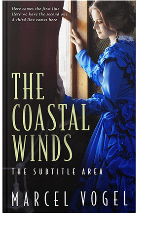 Pre Made Book Cover Ebony