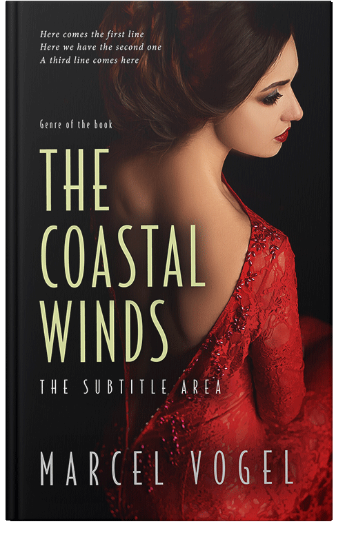 Front view of Premade Romance Book Cover - Asphalt