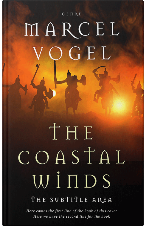 Front view of Premade Historical Book Cover - Wood Bark